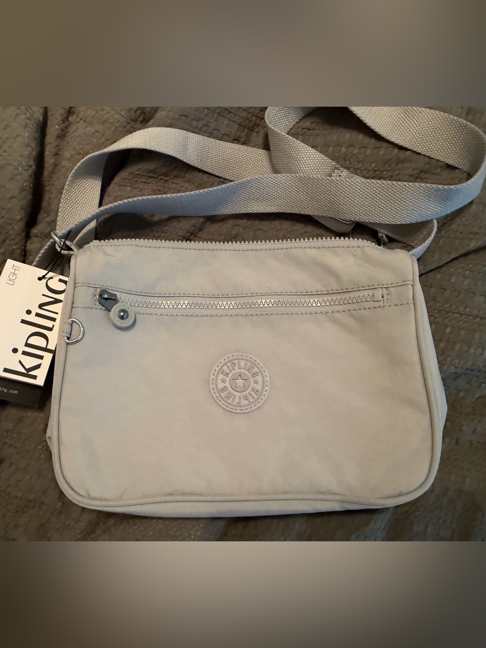 Kipling grey Crossbody Shoulder Bag